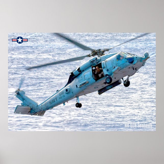 HH-60H SEAHAWK POSTER (Framsidan)