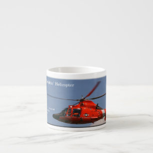 HH 65C Dolphin Helicopter espresso mugg Espressomugg