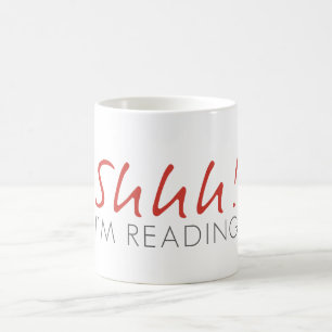 Hh! Jag läser kaffe Mugg