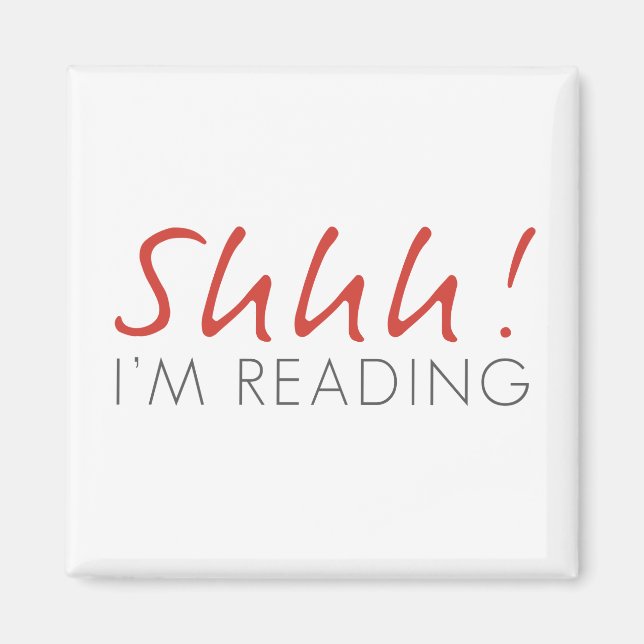 Hh! Jag läser magnet (Framsidan)