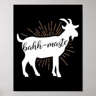 Hh-maste get yoga Namaste Pun skjorta present män Poster