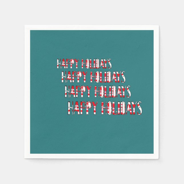 HH mot Snö Pappersservett (Framsidan)