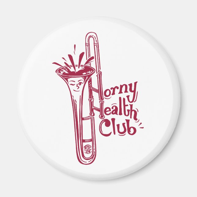HHC (Trombone) Circle Magnet (Framsidan)