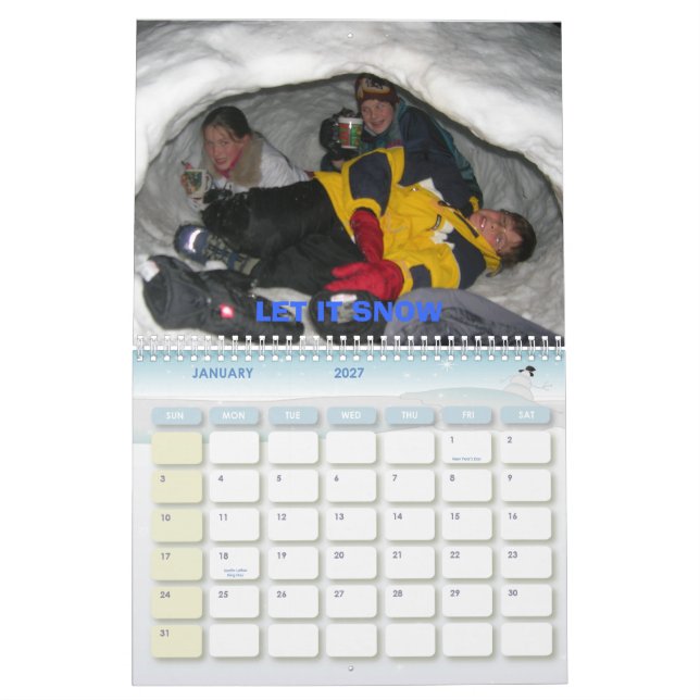 hhh 063, den Davison familjen 2k7-2k8 Kalender (Jan 2027)