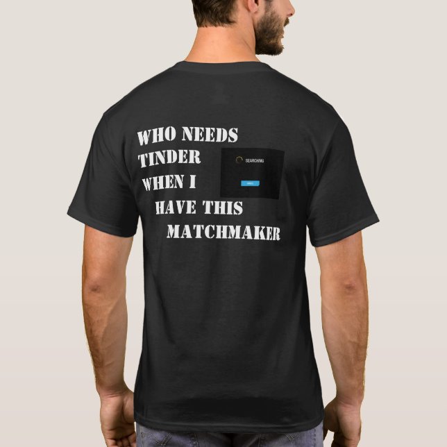 HHOD - Äktenskapsmäklare T Shirt (Baksida)