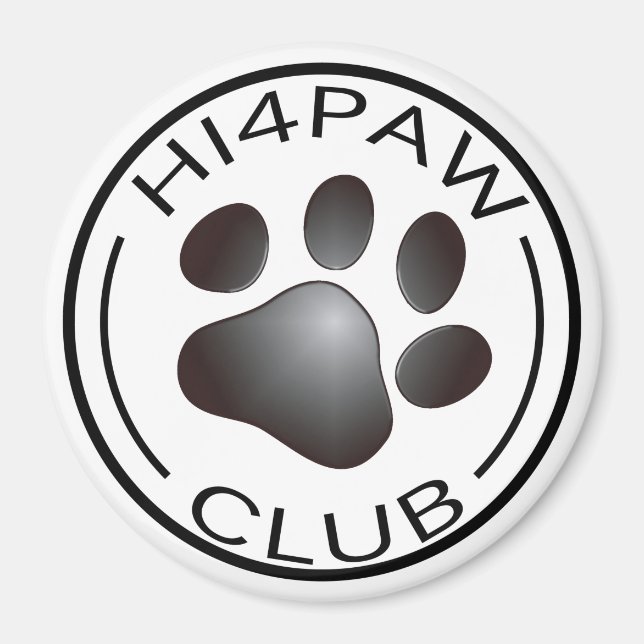 HI4TASS klubb Magnet (Framsidan)