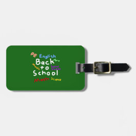 HI54EDU Back to school Bagagebricka