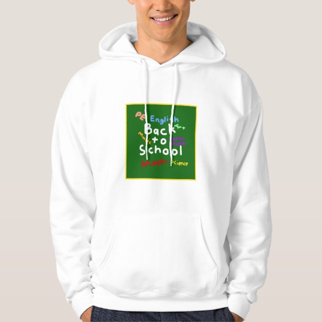 HI54EDU Back to school Hoodie (Framsida)
