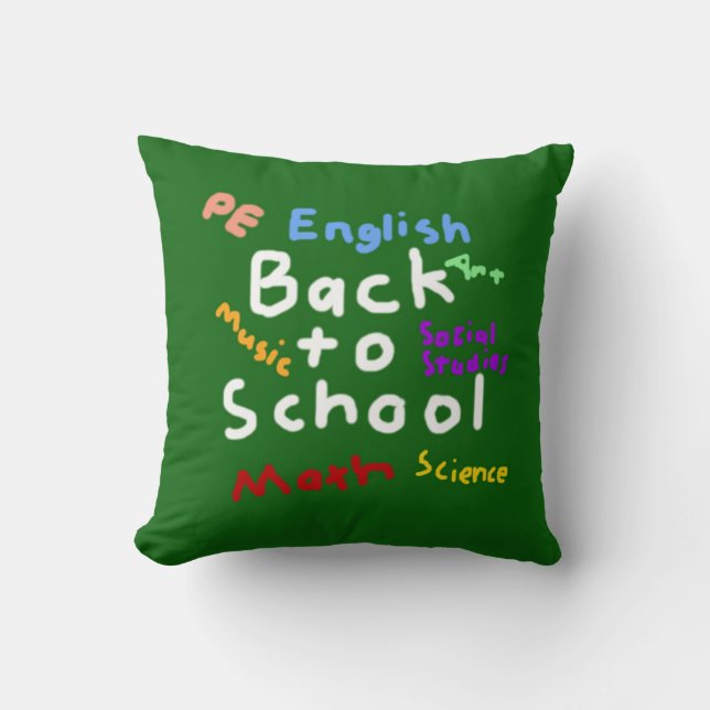 HI54EDU Back to school Kudde (Framsida)