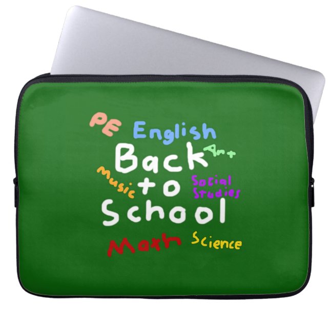 HI54EDU Back to school Laptop Fodral (Framsidan)