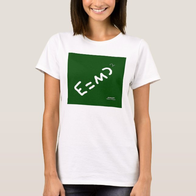 HI54EDU Physics Reltivity RVC T Shirt (Framsida)