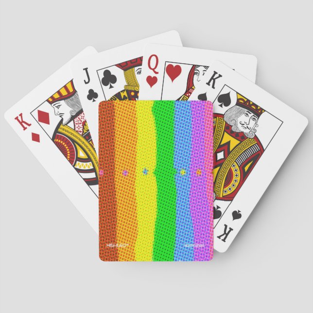 HI54GEO™ "Doric Play" Casinokort (Baksidan)