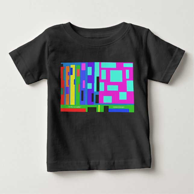 HI54GEO™ Geo Byggnad Tee (Framsida)