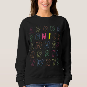 Hi Alphabet Back to school Lacher Pre K Kinderg T Shirt