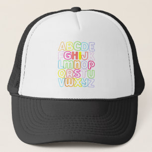 Hi Alphabet Back to school Pre K Kindergarten Teac Keps