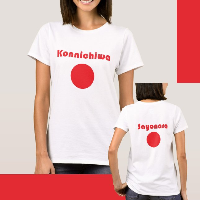 🔴Hi & Bye Tokyo Style Tee (Whether you're strolling Shibuya or grabbing sushi in Soho, this shirt’s got big bilingual energy.)