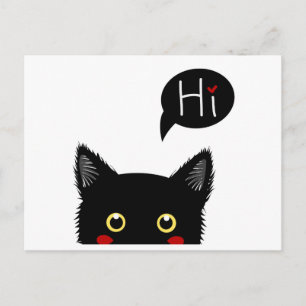 Hi Cat Vykort