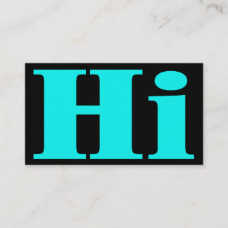 Hi!Cheery.All purpose.Introduction-telefonkort.