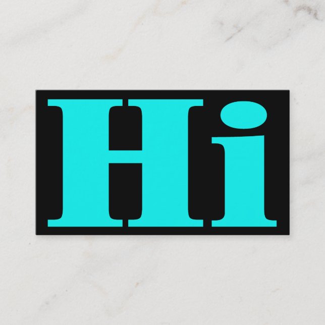 Hi!Cheery.All purpose.Introduction-telefonkort. (Framsida)