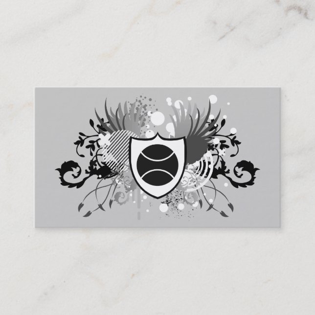 hi-fi argyle tennis visitkort (Framsida)