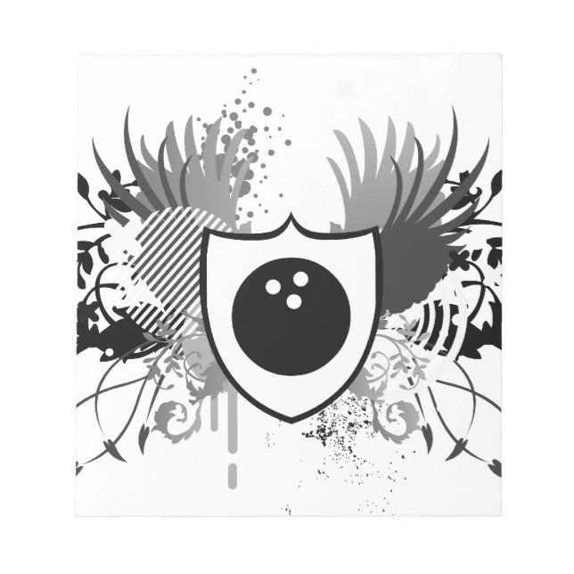 hi-fi bowling anteckningsblock (Framsida)