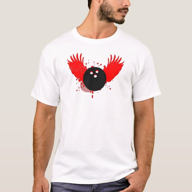 hi-fi bowling tee (Framsida)