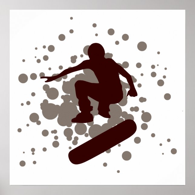 Hi-fi-skateboarding : bubblor : poster (Framsidan)