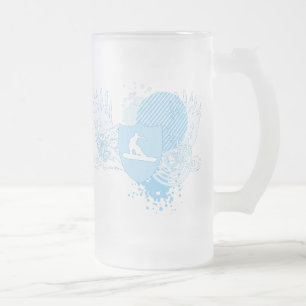 Hi-fi snowboard frostat ölglas