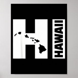 HI Hawaiiöarna Poster