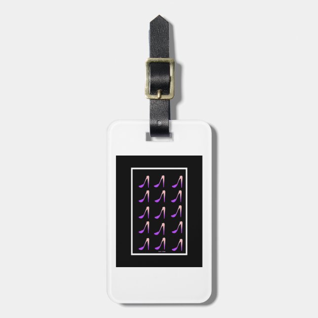 HI-HÖGKLACKAR BAGAGEBRICKA (Vertikal Framsida)