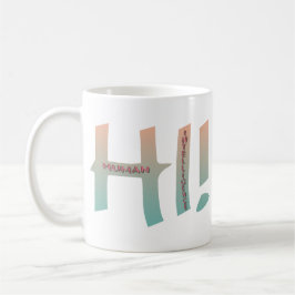Hi! Human intelligence Kaffemugg