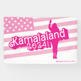 "Hi Kamala" - Banner (tagline A)