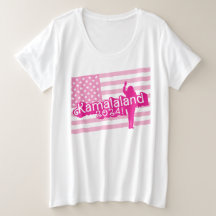 "Hi Kamala" - Kvinnor + T-Shirt (ingen tagline)