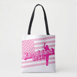 "Hi Kamala" - Shoulder Tote (ingen tagline) Tygkasse