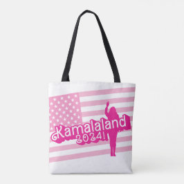 "Hi Kamala" - Shoulder Tote (ingen tagline) Tygkasse