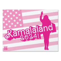 "Hi Kamala" - Yard Sign (ingen tagline)