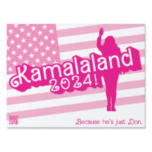 ’Hi Kamala’ - Yard Sign (w/tagline A)