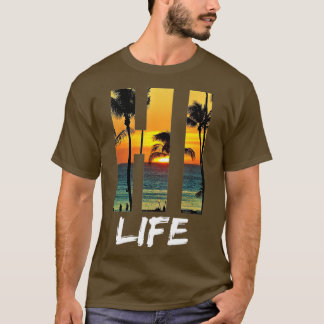 Hi Life Aloha Hawaii Beach T Shirt