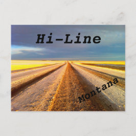 Hi-Line Montana vykort