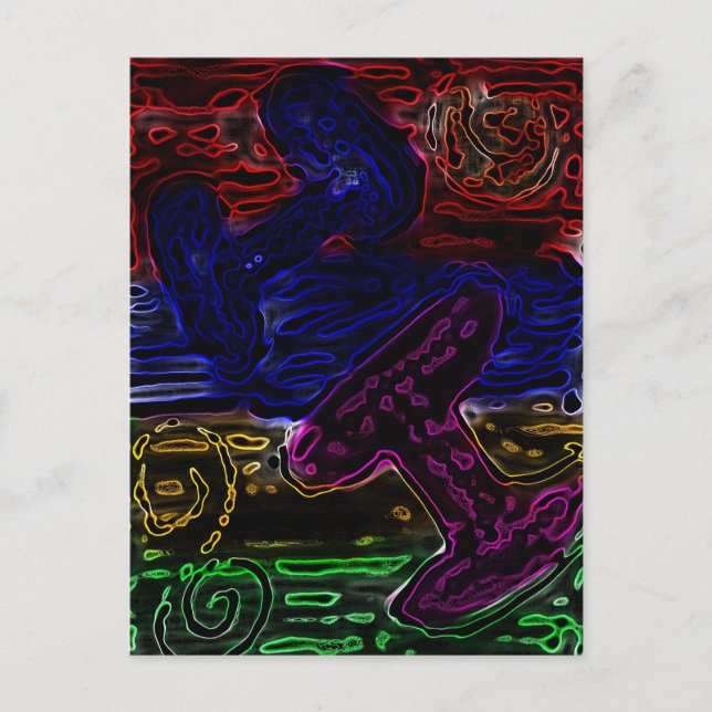 Hi Neon Vykort (Framsida)