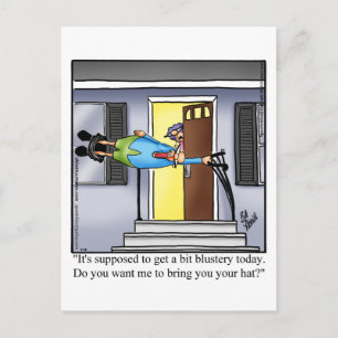 Hi och Hej Postcard Humor Vykort