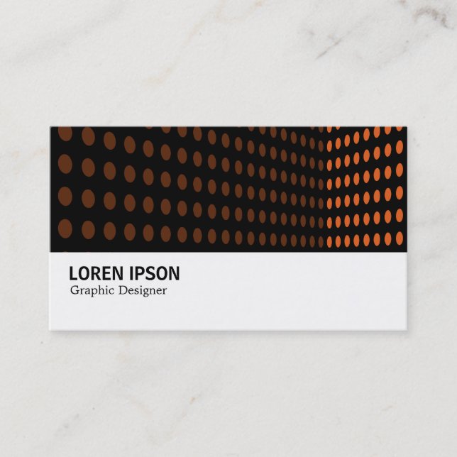 Hi-Phi - 0105 - Tonhörn - Orange Visitkort (Framsida)