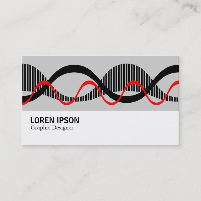 Hi-Phi - Ljud Wave Visitkort (Framsida)