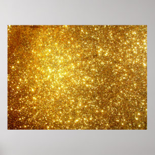 Hi-res golden grunge-bakgrund, raster illustrati poster