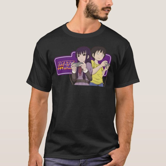 Hi Score Girl - logotyp Essential T-Shirt (Framsida)