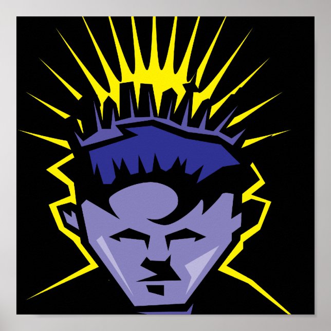 Hi-Tech Brain Poster (Framsidan)