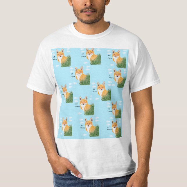 Hi there Fox T Shirt (Framsida)