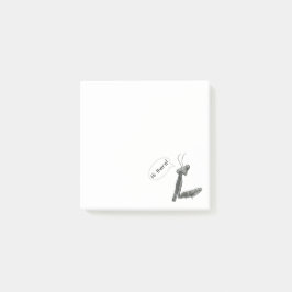 Hi there Praying Mantis Post-it Block