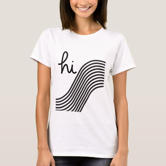Hi-wave T Shirt (Framsida)