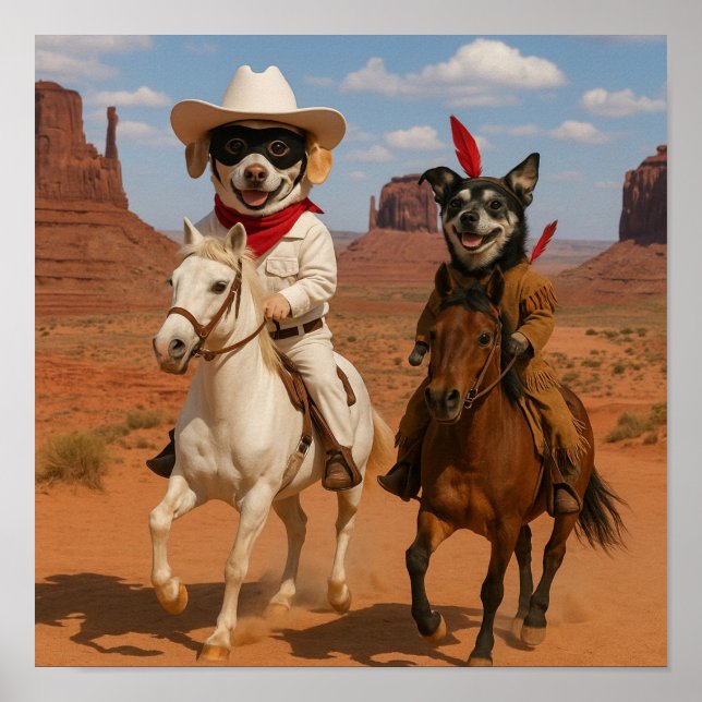 "Hi-Yo, Silver, Away!" Poster (Framsidan)